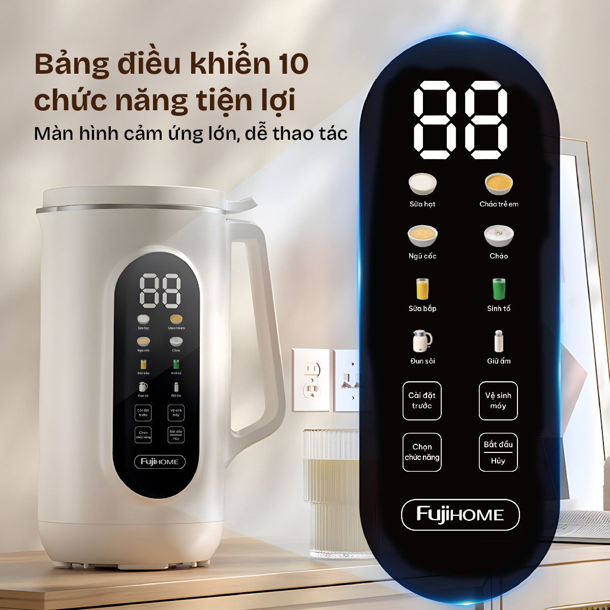 Hình ảnh chi tiết Máy làm sữa hạt đa năng Fujihome SM1636 - Ảnh số 30