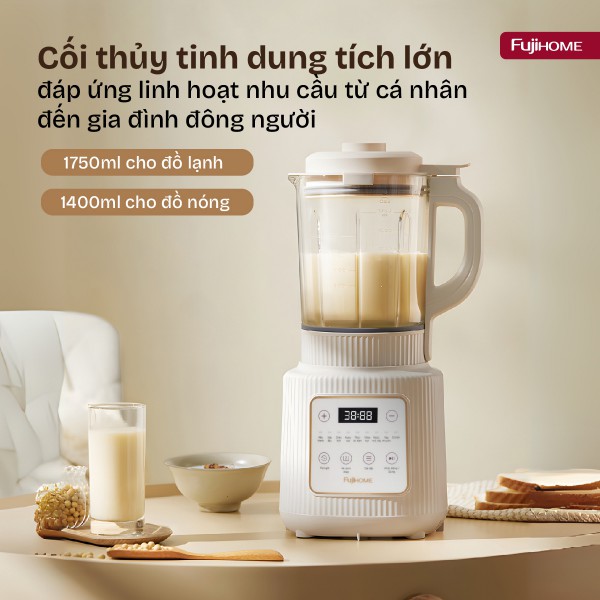 Hình ảnh chi tiết Máy làm sữa hạt đa năng Fujihome SM01A - Ảnh số 10