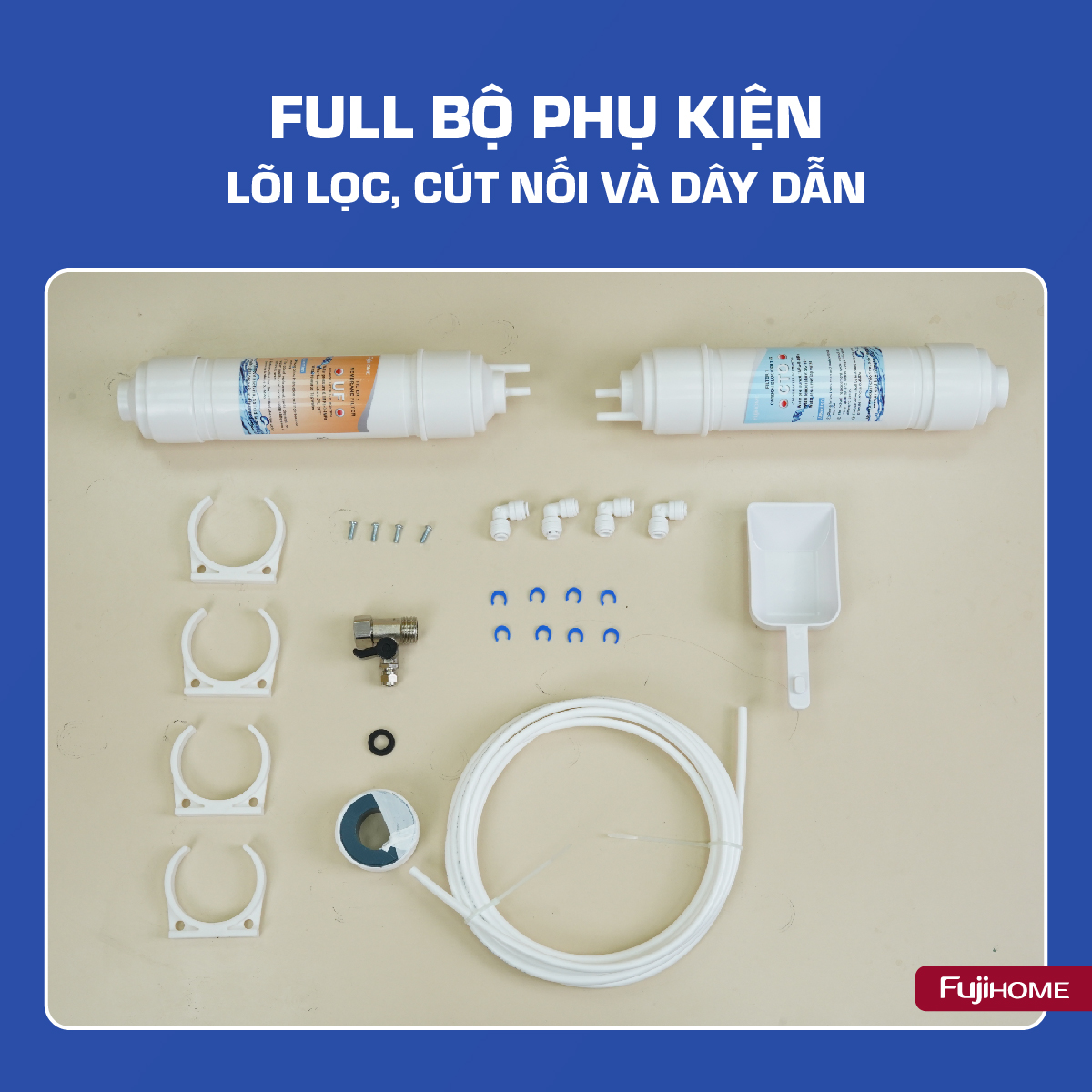 Hình ảnh chi tiết Máy làm đá thương mại kèm lọc nước UF Fujihome IM45C - Ảnh số 13