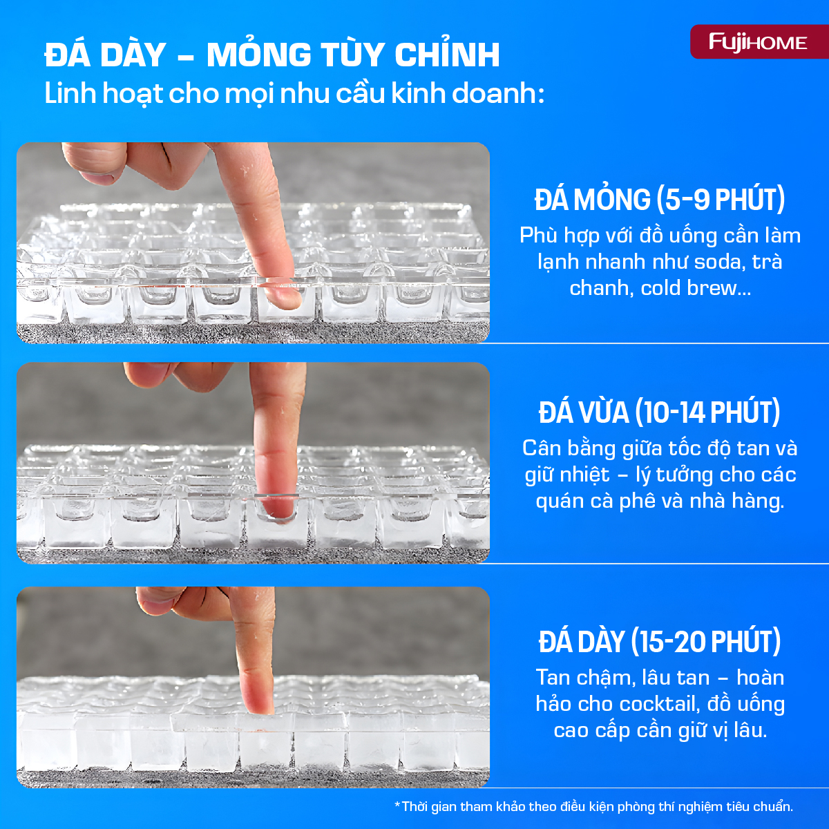 Hình ảnh chi tiết Máy làm đá thương mại kèm lọc nước UF Fujihome IM45C - Ảnh số 7