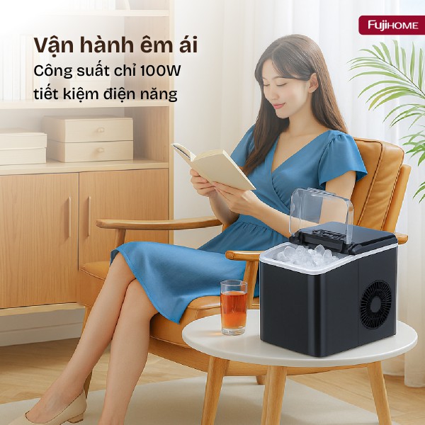Hình ảnh chi tiết Máy làm đá viên mini Fujihome IM1218 - Ảnh số 12