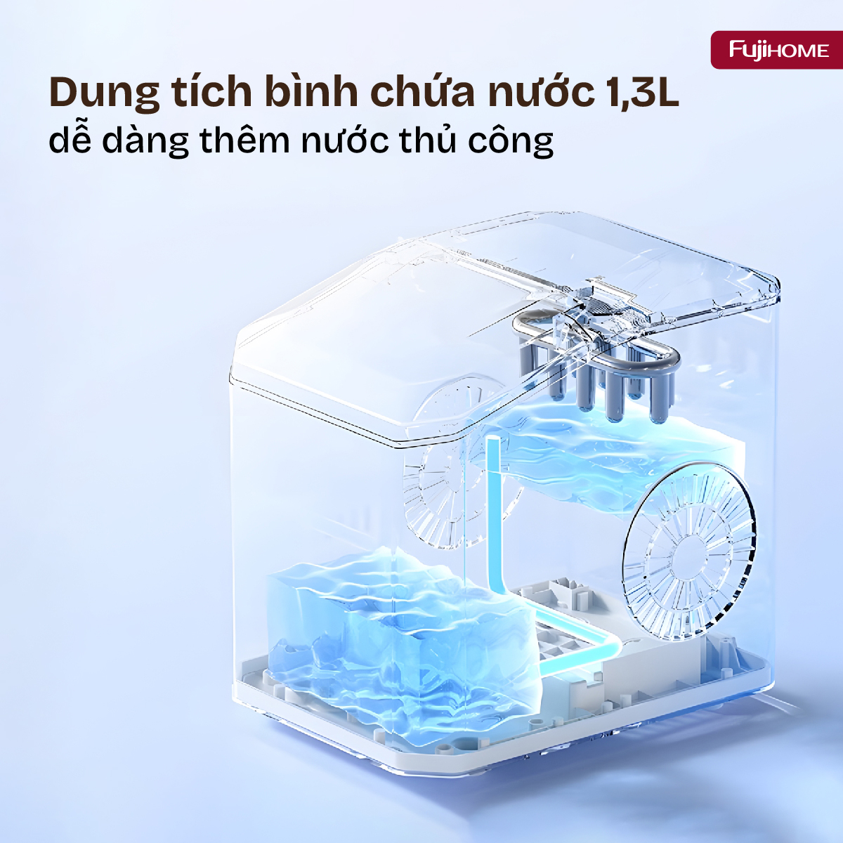Hình ảnh chi tiết Máy làm đá viên mini Fujihome IM1218 - Ảnh số 21