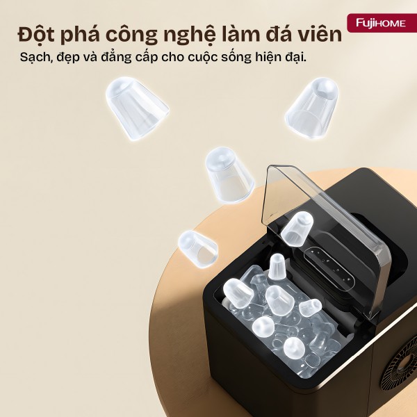 Hình ảnh chi tiết Máy làm đá viên mini Fujihome IM1218 - Ảnh số 6