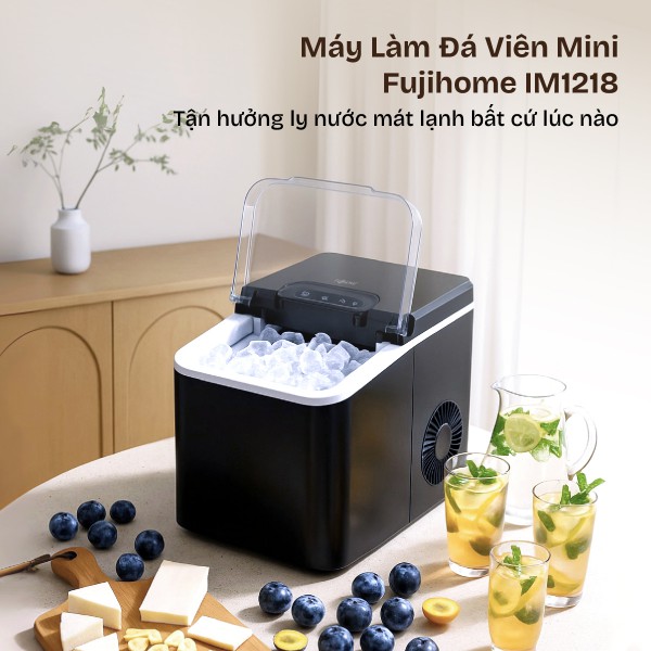 Hình ảnh chi tiết Máy làm đá viên mini Fujihome IM1218 - Ảnh số 8