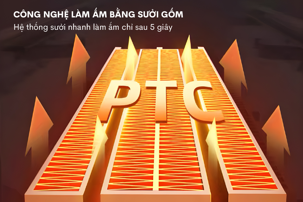 Hình ảnh chi tiết Quạt sưởi gốm tích hợp tạo ẩm FUJIHOME FH6000 - Ảnh số 14