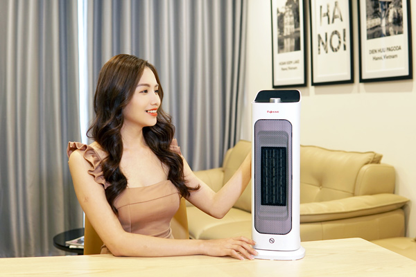 Hình ảnh chi tiết Quạt sưởi gốm để bàn FUJIHOME FH1000 - Ảnh số 14