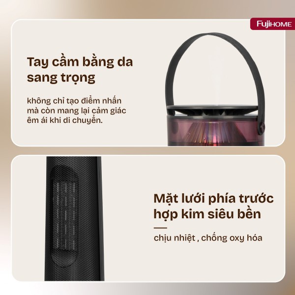 Hình ảnh chi tiết Thiết bị sưởi để sàn làm nóng bằng gốm Fujihome FH3303B - Ảnh số 12