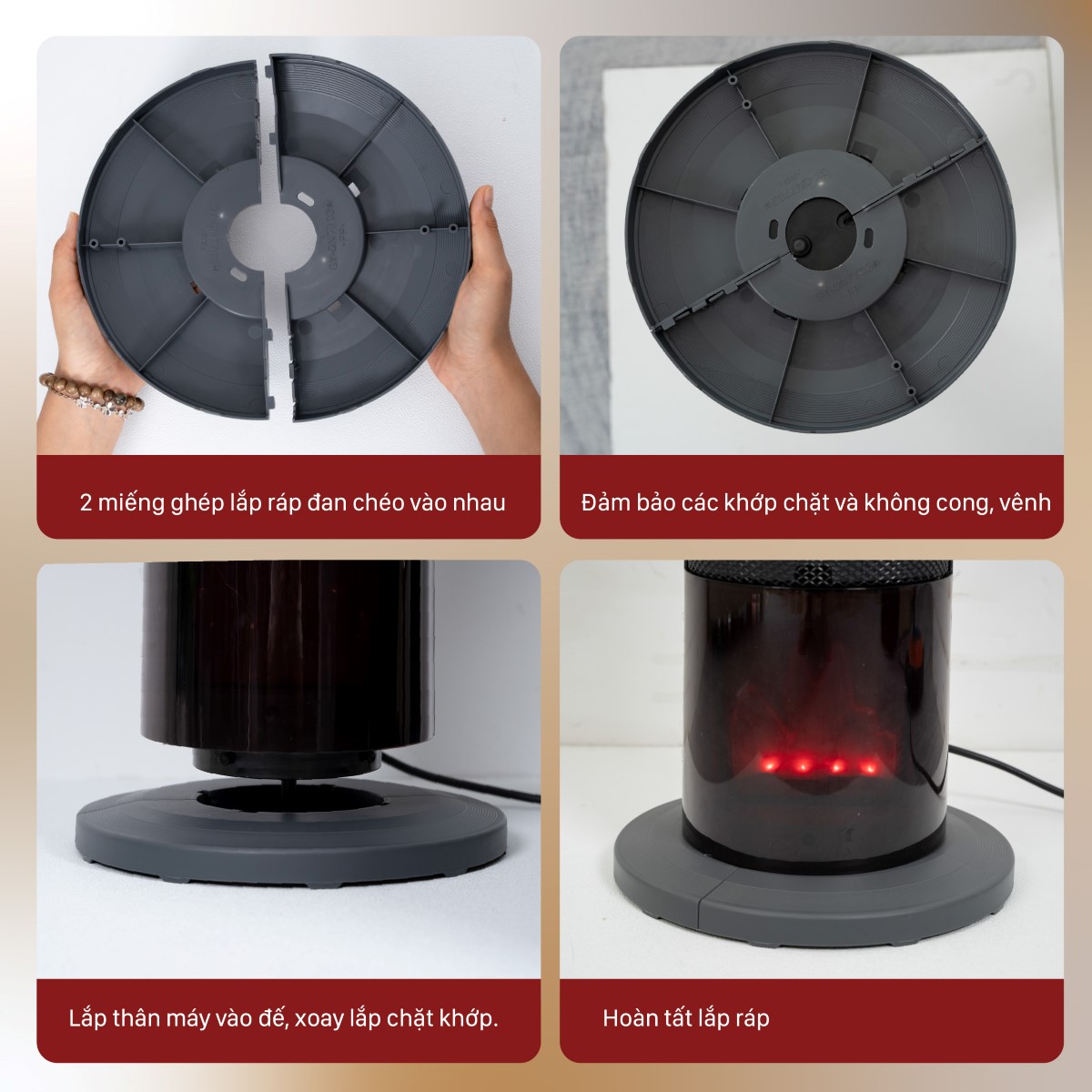 Hình ảnh chi tiết Thiết bị sưởi để sàn làm nóng bằng gốm Fujihome FH3303B - Ảnh số 31