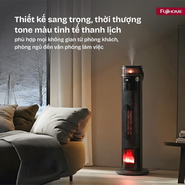 Hình ảnh chi tiết Thiết bị sưởi để sàn làm nóng bằng gốm Fujihome FH3303B - Ảnh số 11