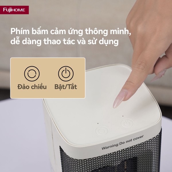 Hình ảnh chi tiết Máy sưởi gốm mini Fujihome FH600 - Ảnh số 12