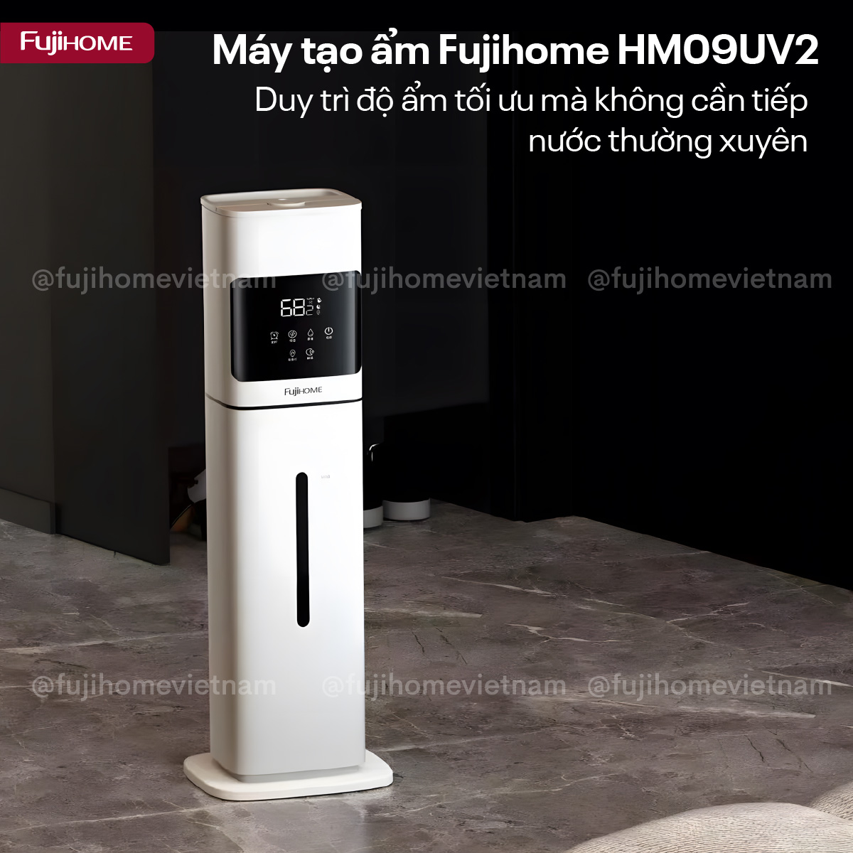 Hình ảnh chi tiết Máy Tạo Ẩm Xông Tinh Dầu khử khuẩn UV Fujihome HM09UV2 (IMEI) - Ảnh số 15