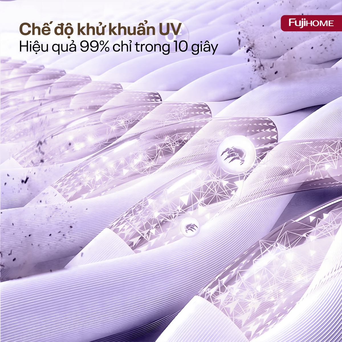 Hình ảnh chi tiết Máy tạo ẩm xông tinh dầu khử khuẩn UV Fujihome HM09UV1 (IMEI) - Ảnh số 6