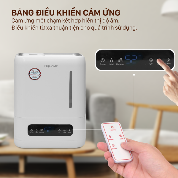 Hình ảnh chi tiết Máy Phun Sương Tạo Ẩm Xông Tinh Dầu Fujihome HM04EUV - Ảnh số 10