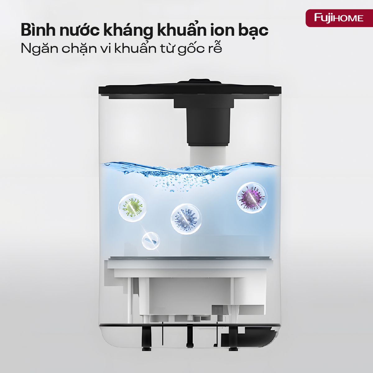 Hình ảnh chi tiết Máy Phun Sương Tạo Ẩm Xông Tinh Dầu Fujihome HM06E - Ảnh số 16