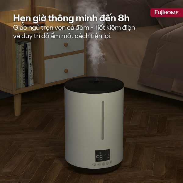 Hình ảnh chi tiết Máy Phun Sương Tạo Ẩm Xông Tinh Dầu Fujihome HM06E - Ảnh số 3
