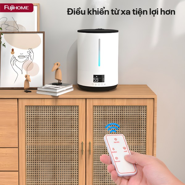 Hình ảnh chi tiết Máy Phun Sương Tạo Ẩm Xông Tinh Dầu Fujihome HM06E - Ảnh số 11