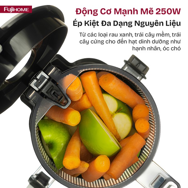 Hình ảnh chi tiết Máy ép chậm nguyên quả Fujihome SJ16 - Ảnh số 5