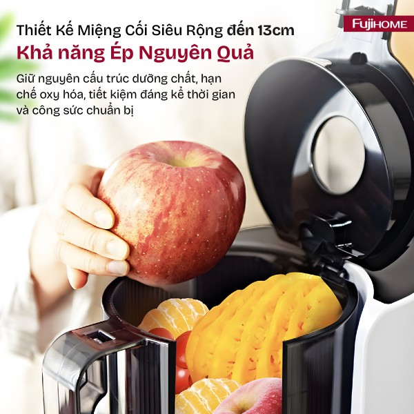 Hình ảnh chi tiết Máy ép chậm nguyên quả Fujihome SJ16 - Ảnh số 6
