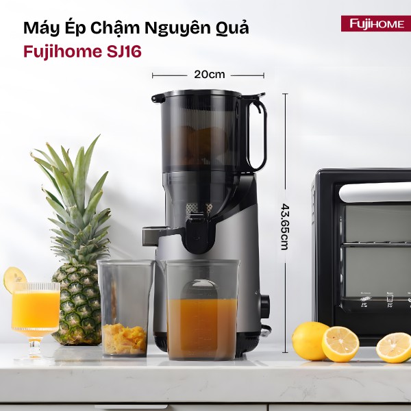 Hình ảnh chi tiết Máy ép chậm nguyên quả Fujihome SJ16 - Ảnh số 10