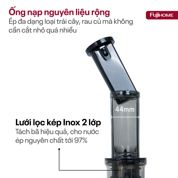 Hình ảnh chi tiết Máy ép chậm mini Fujihome SJ06 - Ảnh số 2