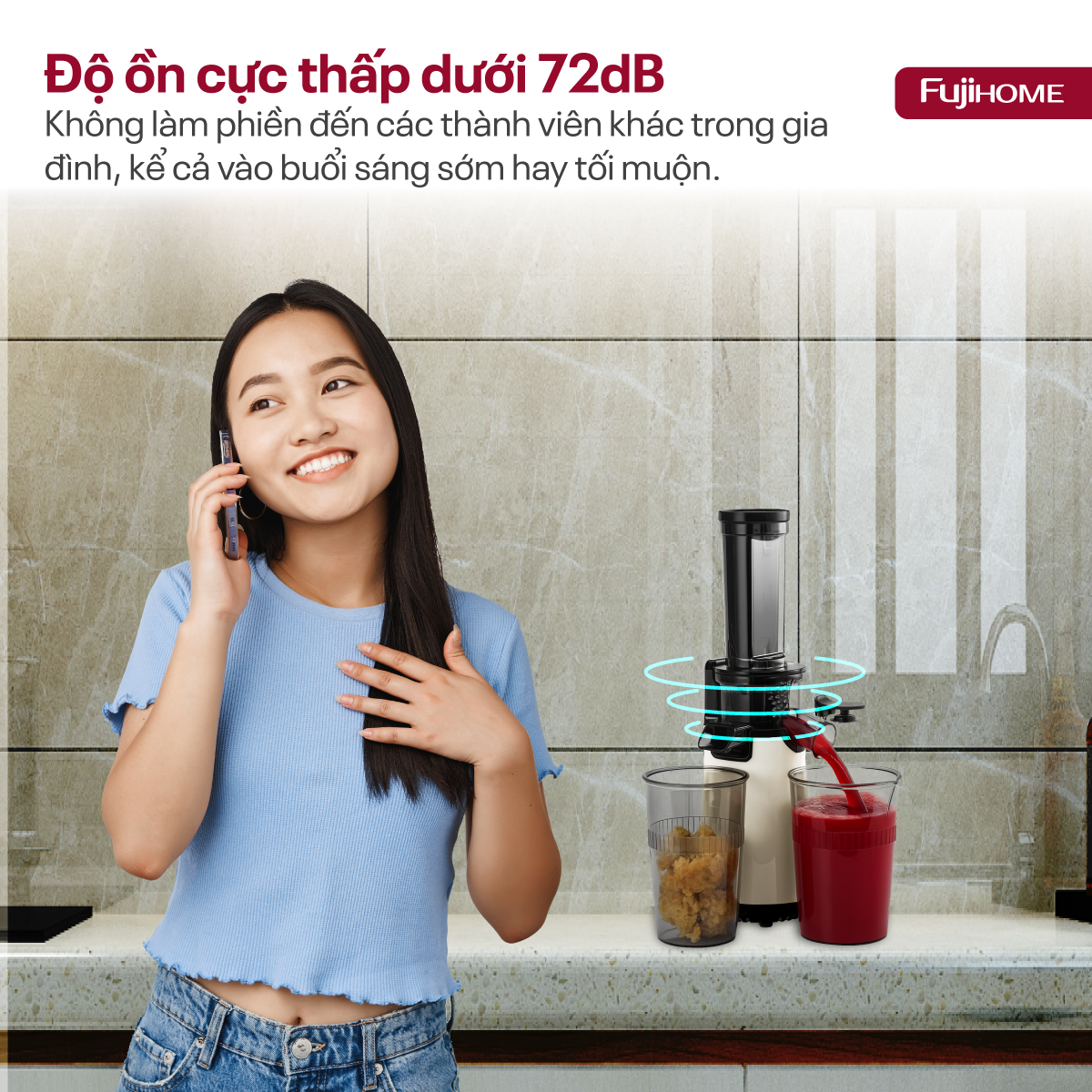 Hình ảnh chi tiết Máy ép chậm mini Fujihome SJ06 - Ảnh số 18