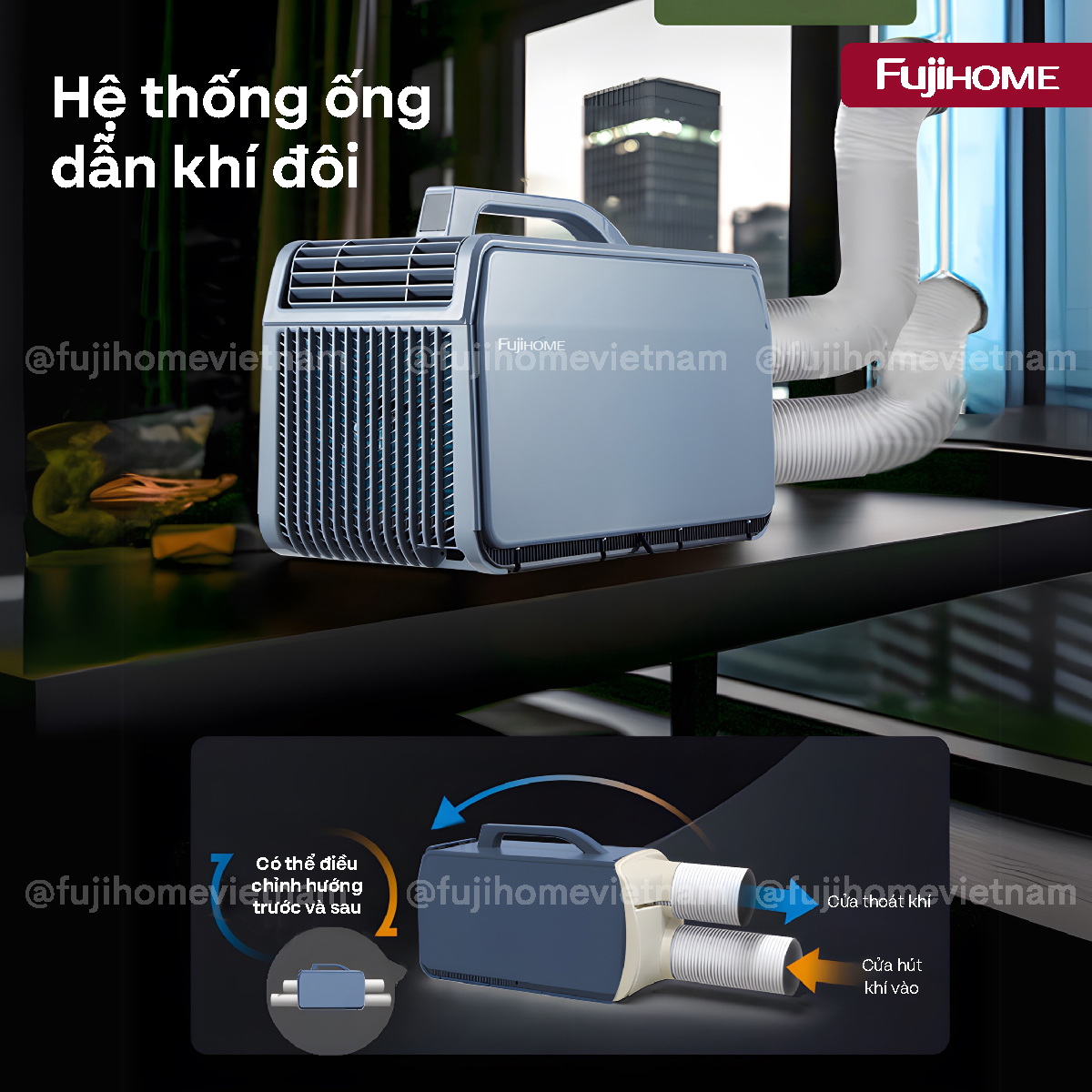Hình ảnh chi tiết Máy điều hòa mini di động thông minh Fujihome PAC06-Pro - Ảnh số 17