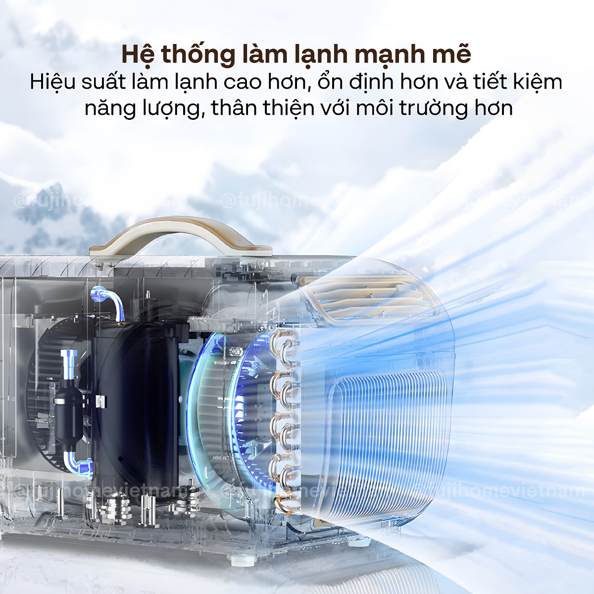 Hình ảnh chi tiết Máy điều hòa mini di động thông minh Fujihome PAC05 - Ảnh số 19