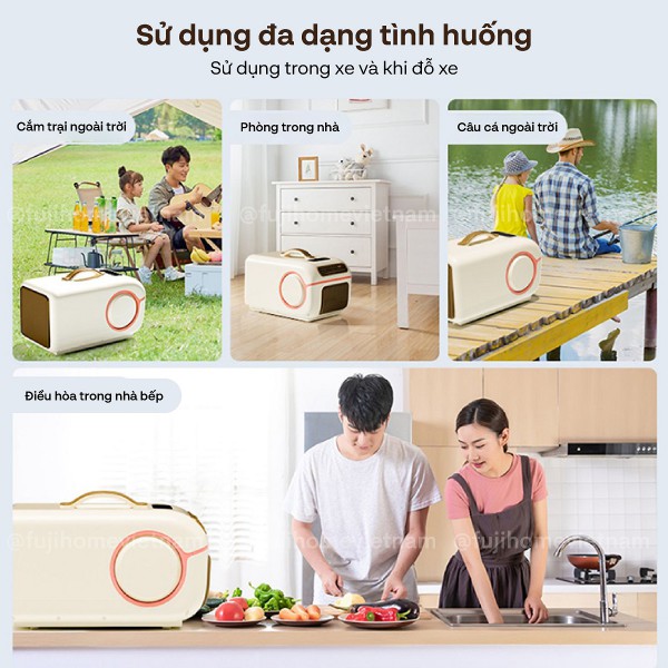 Hình ảnh chi tiết Máy điều hòa mini di động thông minh Fujihome PAC05 - Ảnh số 11