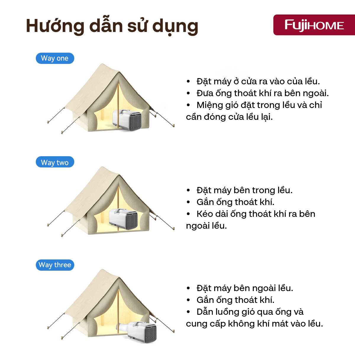 Hình ảnh chi tiết Máy điều hòa mini di động thông minh Fujihome PAC04 - Ảnh số 18