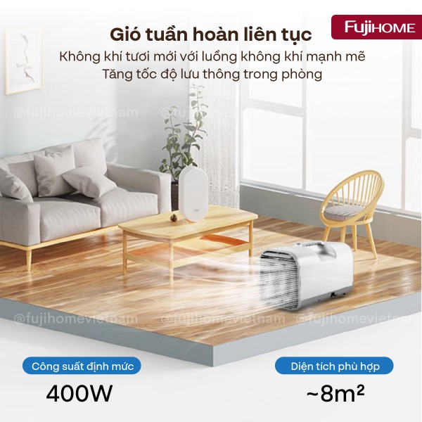 Hình ảnh chi tiết Máy điều hòa mini di động thông minh Fujihome PAC04 - Ảnh số 4