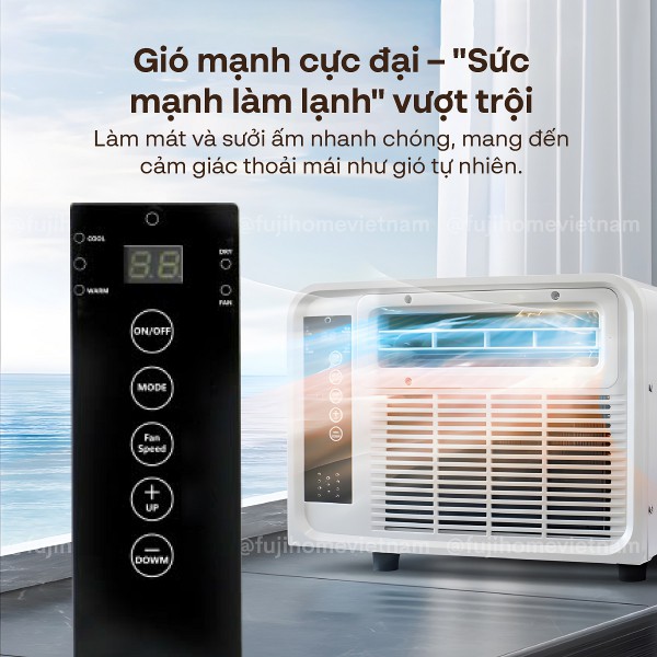 Hình ảnh chi tiết Máy điều hòa mini di động thông minh Fujihome PAC03 - Ảnh số 6
