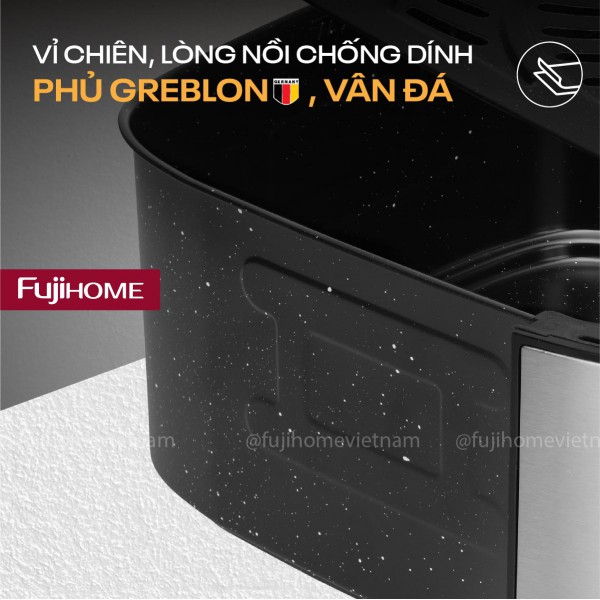 Hình ảnh chi tiết Nồi chiên không dầu Fujihome A10DG 10Lít - Dung tích 10L - Ảnh số 13