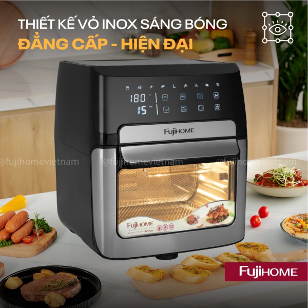 Hình ảnh chi tiết Nồi chiên không dầu Fujihome AA12DB 12Lít - Dung tích 12L - Ảnh số 14