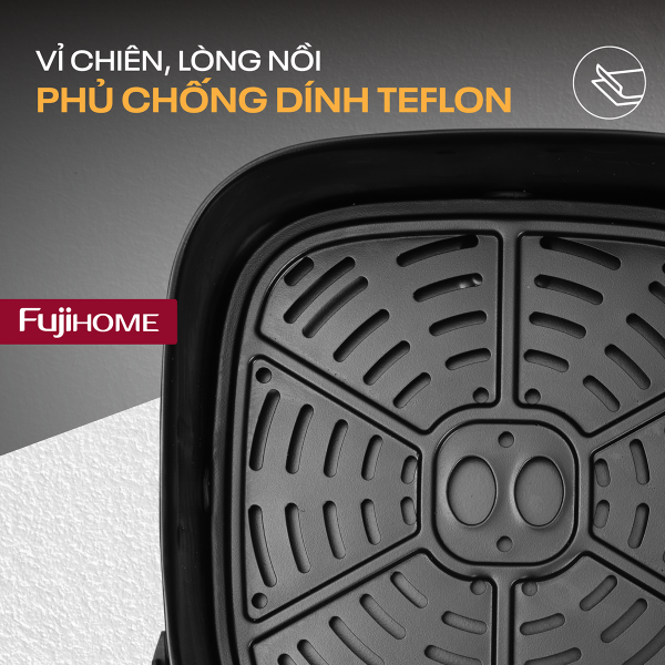 Hình ảnh chi tiết Nồi chiên không dầu Fujihome A8DG1NEW 8Lít - Ảnh số 12