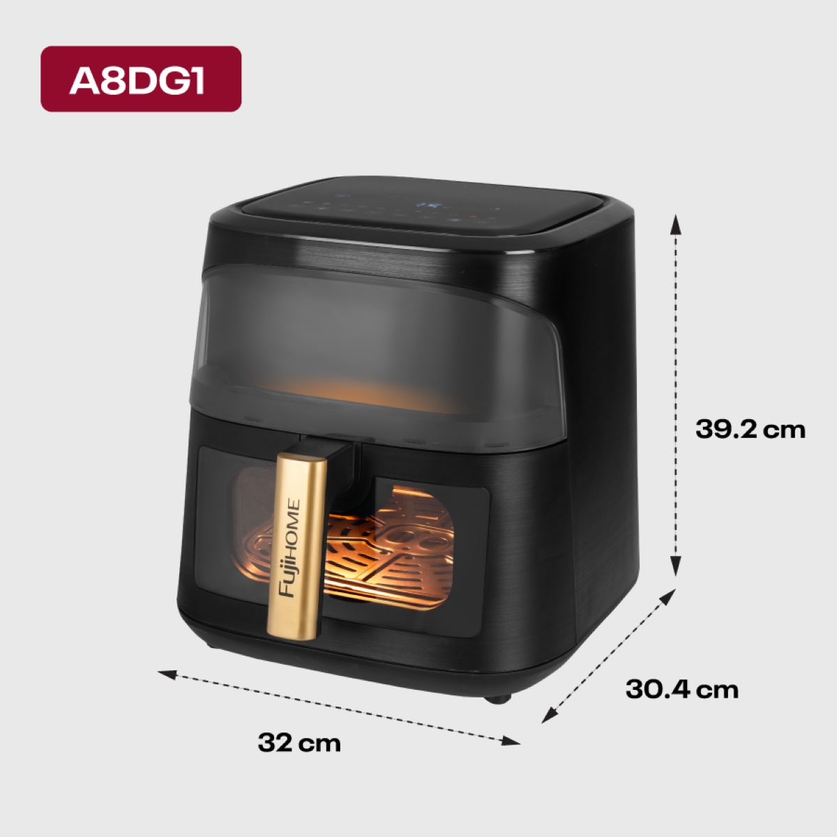 Hình ảnh chi tiết Nồi chiên không dầu Fujihome A8DG1NEW 8Lít - Ảnh số 23