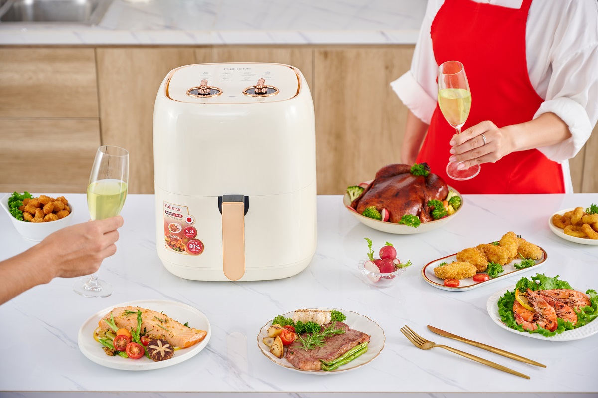 Hình ảnh chi tiết Nồi chiên không dầu Fujihome A6W - Dung tích 6.5L - Ảnh số 13