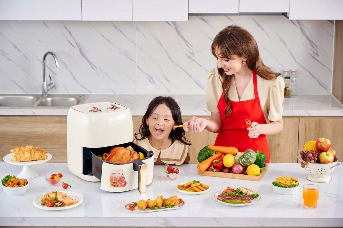 Hình ảnh chi tiết Nồi chiên không dầu Fujihome A6W - Dung tích 6.5L - Ảnh số 6