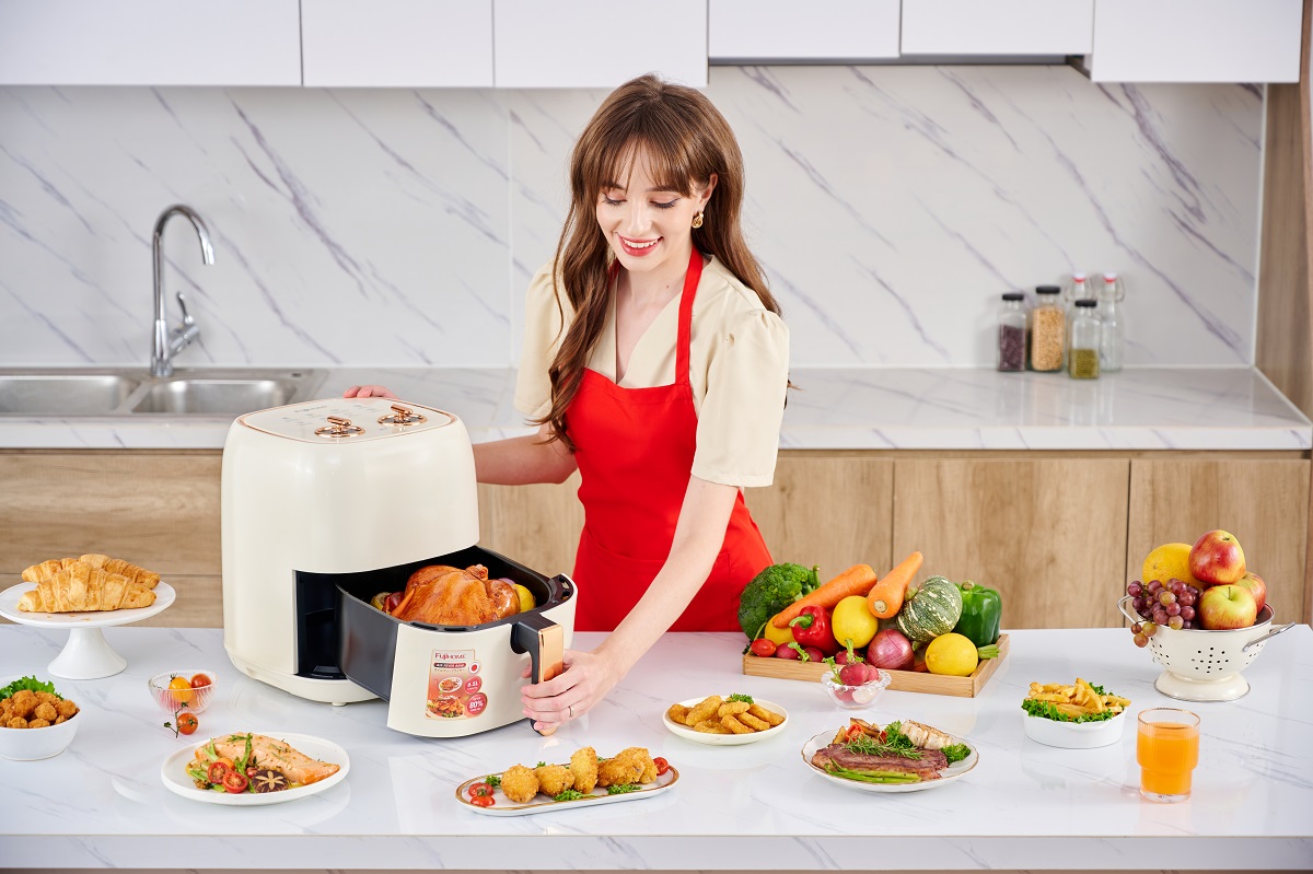 Hình ảnh chi tiết Nồi chiên không dầu Fujihome A6W - Dung tích 6.5L - Ảnh số 8