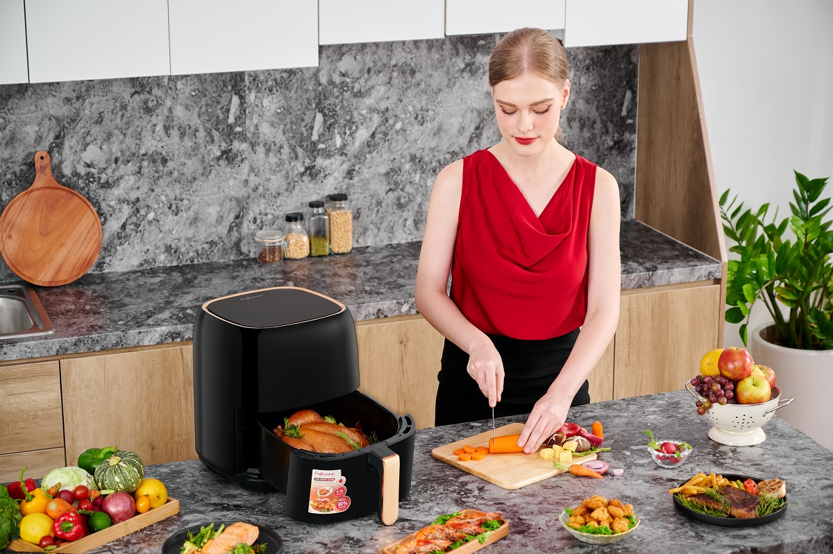 Hình ảnh chi tiết Nồi chiên không dầu Fujihome A6DB 6.5L t - Dung tích 6.5L - Ảnh số 6