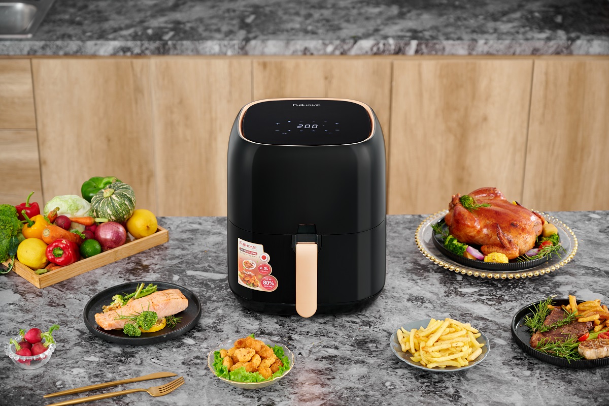 Hình ảnh chi tiết Nồi chiên không dầu Fujihome A6DB 6.5L t - Dung tích 6.5L - Ảnh số 8