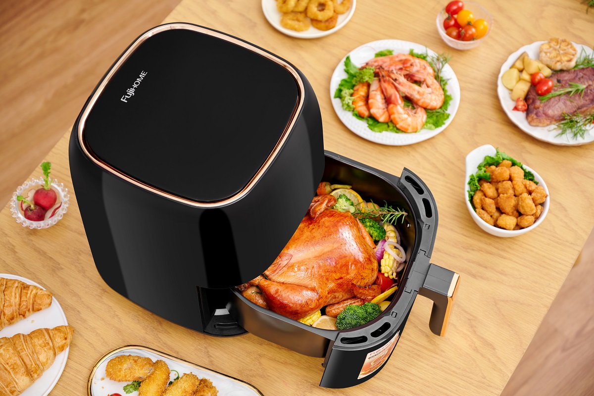 Hình ảnh chi tiết Nồi chiên không dầu Fujihome A6DB 6.5L t - Dung tích 6.5L - Ảnh số 10