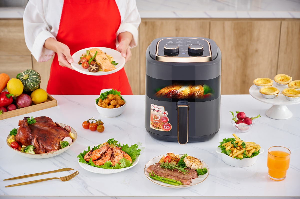 Hình ảnh chi tiết Nồi chiên không dầu Fujihome A5GG 5Lít - Dung tích 5L - Ảnh số 13