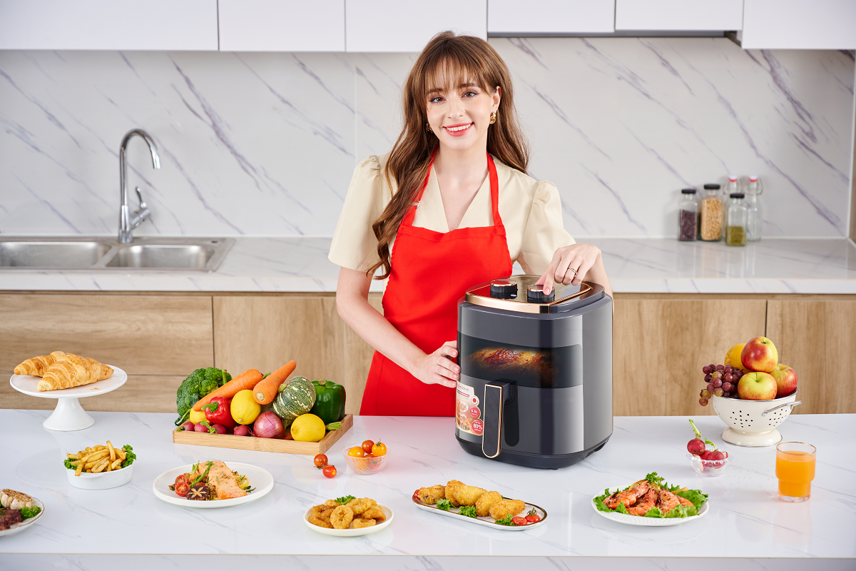 Hình ảnh chi tiết Nồi chiên không dầu Fujihome A5GG 5Lít - Dung tích 5L - Ảnh số 6