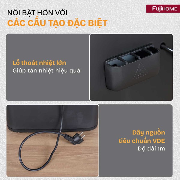 Hình ảnh chi tiết Nồi chiên không dầu Fujihome A16D ( 16 lit) - Ảnh số 12