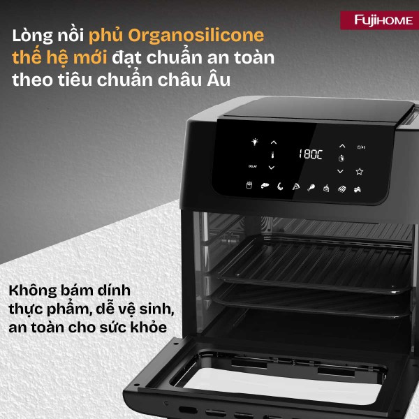 Hình ảnh chi tiết Nồi chiên không dầu Fujihome A16D ( 16 lit) - Ảnh số 14