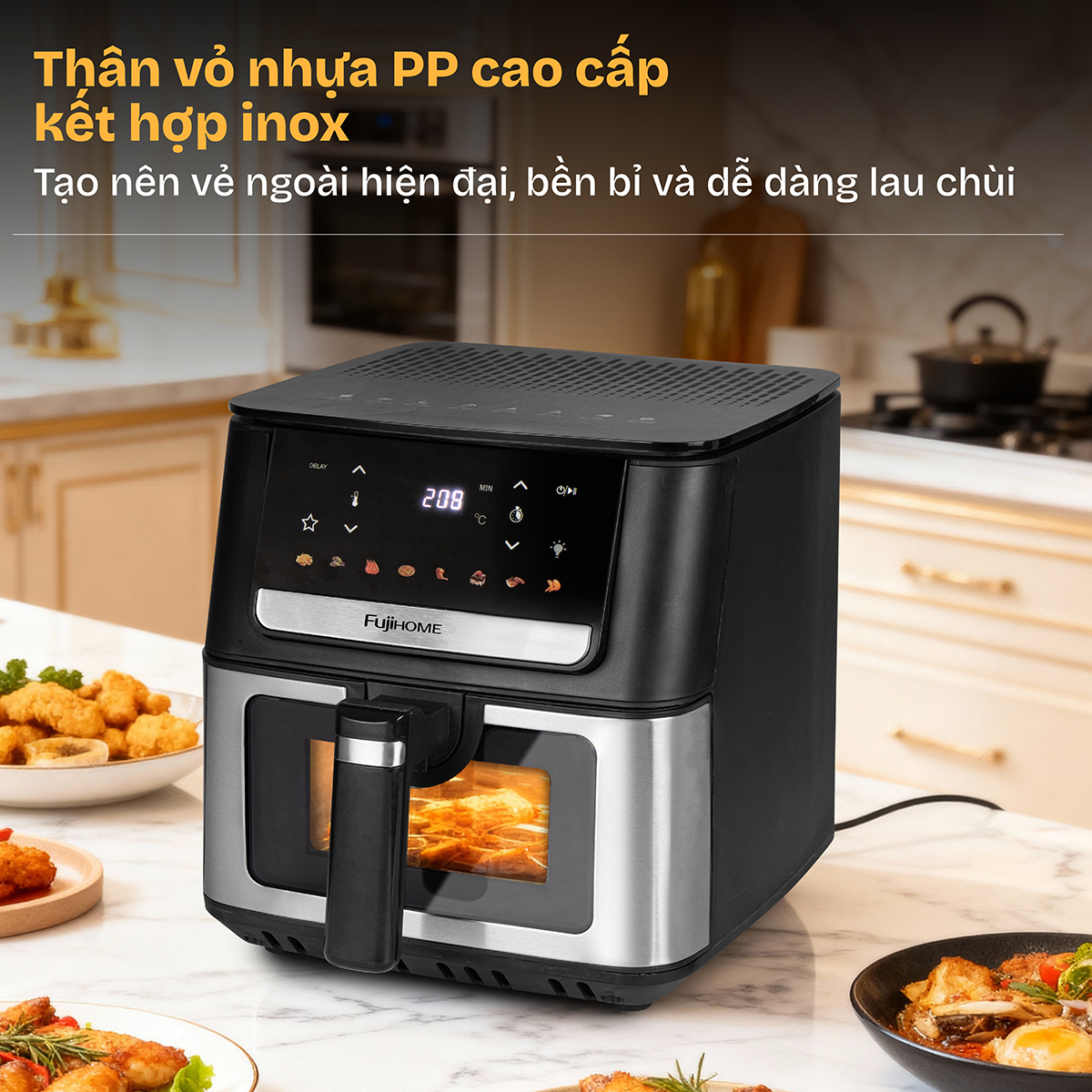 Hình ảnh chi tiết Nồi chiên không dầu Fujihome A7DH ( 7 lít) - Ảnh số 22