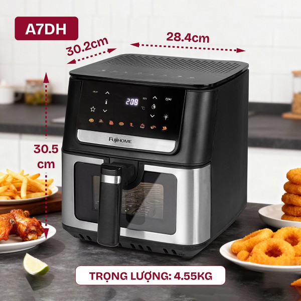 Hình ảnh chi tiết Nồi chiên không dầu Fujihome A7DH ( 7 lít) - Ảnh số 9