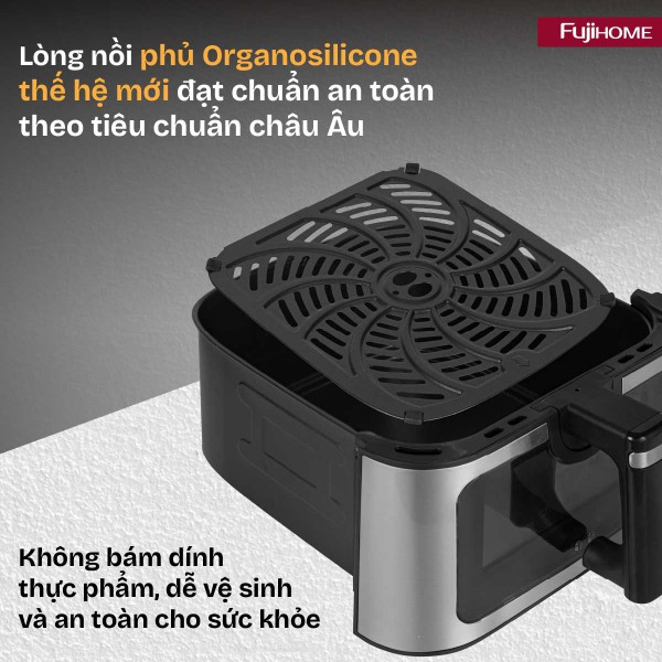 Hình ảnh chi tiết Nồi chiên không dầu Fujihome A9DH ( 9 lít) - Ảnh số 11