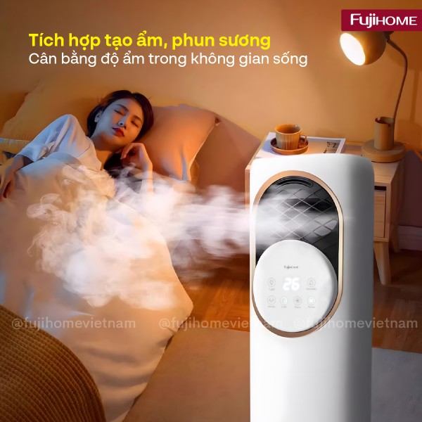 Hình ảnh chi tiết Quạt Làm Mát, Sưởi Ấm và Tạo ẩm 4 mùa Fujihome AC01 - Ảnh số 14