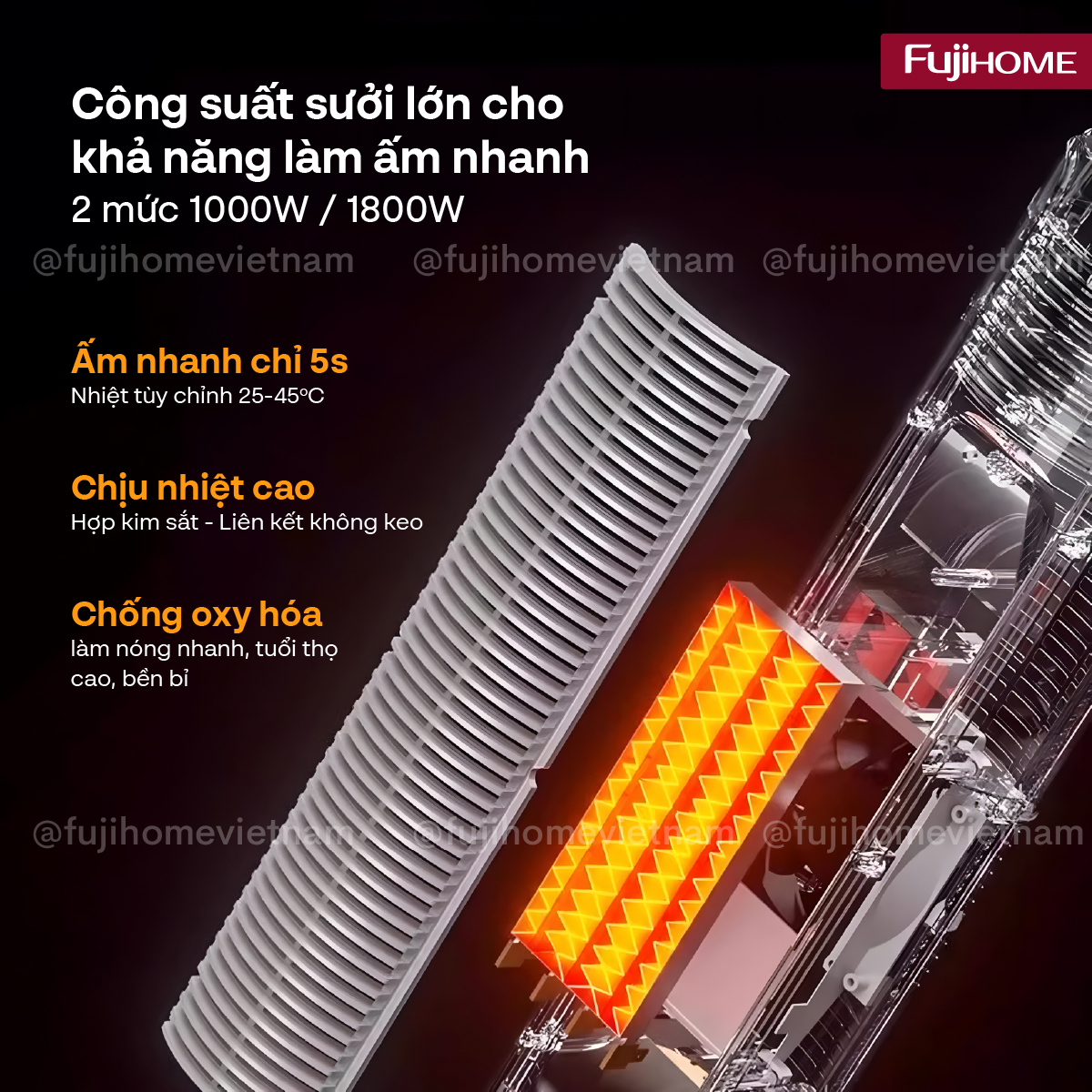 Hình ảnh chi tiết Quạt Làm Mát, Sưởi Ấm và Tạo ẩm 4 mùa Fujihome AC01 - Ảnh số 20